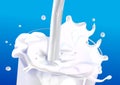 Milk splash