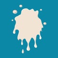 Milk stain icon