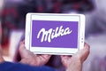 Milka chocolate logo Royalty Free Stock Photo