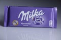 Milka, chocolate tablet, isolated