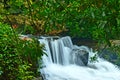 Milkey white waterfall Royalty Free Stock Photo