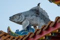 Milkfish cutting and sticky sculptures have become a habitat for starlings!