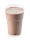Milkshake with chocolate cookies Royalty Free Stock Photo