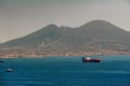 Landscapes of Naples - Vesuvius volcano Royalty Free Stock Photo