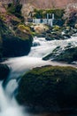 Milky cascading stream