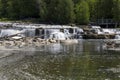 Sauble Falls, Ontario 1 Royalty Free Stock Photo