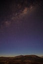 Milky Way above La Plaine des Sables