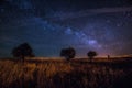 Milky Way at Dark Sky Alqueva Royalty Free Stock Photo