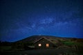 Milky Way On Etna Mount, Sicily