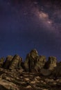 Milky Way galaxy appears in the beautiful sky