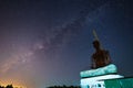 Night sky with milky way galaxy