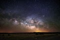 Milky Way Galaxy Night Sky Background