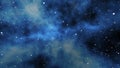 Milky-Way Galaxy Stars, Planets Royalty Free Stock Photo