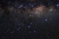 Milky way galaxy with stars and space dust in the universe Royalty Free Stock Photo