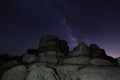Milky Way in Joshua Tree National Park Royalty Free Stock Photo