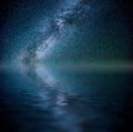 The Milky Way. Our galaxy. Long exposure photograph Royalty Free Stock Photo