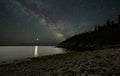 Milky Way over Acadia National Park in Maine