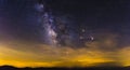 Milky Way Over the Blue Ridge Mountains