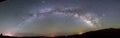 Milky way over bryce canyon national park