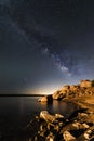 Milky Way over Eastman Lake