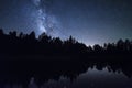 Milky Way over Mingus Lake