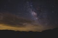 Milky Way Over the Mountains