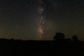 Milky way over Northwest Arkansas