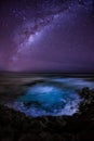 Milky Way over the Southern Ocean. Australia