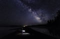 The Milky Way over Yellowstone National Park