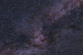 The Milky Way with part of the constellation of the Cygnus