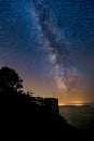 Milky Way at Sleeping Bear Dunes Overlook on Lake Michigan