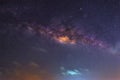Milky way on the sky Thailand Royalty Free Stock Photo