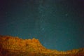 Milky way in Zion Royalty Free Stock Photo