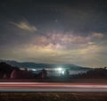 milkyway above the jalan temiang pantai highway