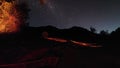 The milkyway on lawu mountain