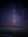 Milkyway over island