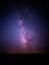 Milkyway over island