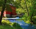 The Mill at Alley Spring in the Missouri Ozarks