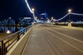 Mill Avenue Bridge to Downtown Tempe Arizona Royalty Free Stock Photo