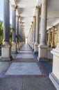 Mill colonnade in Karlovy Vary Royalty Free Stock Photo