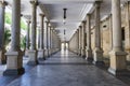 Mill colonnade in Karlovy Vary Royalty Free Stock Photo