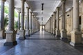 Mill colonnade in Karlovy Vary Royalty Free Stock Photo