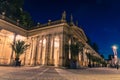 The Mill Colonnade Mlynska kolonada Neo-Renaissance building with columns and hot springs in spa town Karlovy Vary Royalty Free Stock Photo