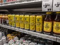 Mill Creek, WA USA - circa May 2022: Angled view of Yerba Mate for sale inside a Town and Country grocery store