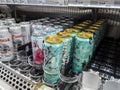 Mill Creek, WA USA - circa May 2022: View of tall cans of Arizona Iced Tea for sale inside a Town and Country grocery store