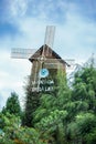 Mill in Dalat flower park