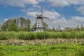 Mill de Vlinder, Appeldijk 4, Deil, Province of Gelderland, Netherlands Royalty Free Stock Photo