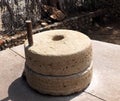 Mill For Grinding Grain In Museum In Crete