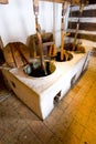 mill interior, scanzen Vesely Kopec, Czech Republic Royalty Free Stock Photo