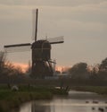 Mill Netherlands, Molen Nederland Royalty Free Stock Photo